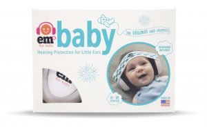 BABY Earmuffs Packaging - White Cups