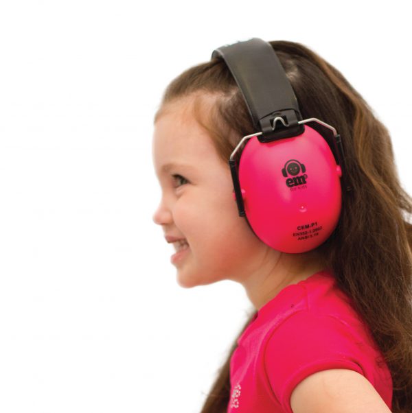 Ems for Kids Earmuffs - Pink Poppy