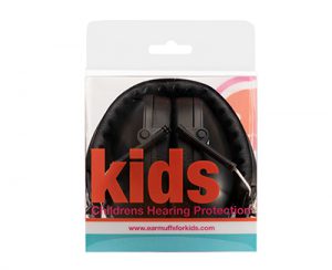 Ems for Kids Earmuffs - Black